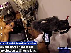 Sister-in-law sees me naked and gets excited. She couldn't resist, sat on my cock for anal until I cum in her tight little ass.