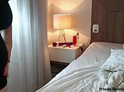 Stepson Catches Stepmom Masturbating With Butt Plug