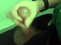 Security guard says, I'm masturbating in the mall bathroom.