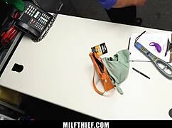 Milf Caught Shoplifting Batteries For Her Vibrator