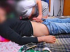 La invite a mi casa con el pretexto de hacer tarea para coger frente a la c�mara y si funcion� colegiala mexicana putita hd