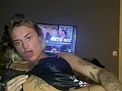 Horny Goth Teen Explores Anal Play and Masturbation with Toys