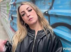 Putalocura - torbe büyük götlü labialı Cloxy'yi yakalayıp hepsini yutturuyor