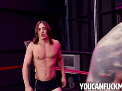 Masked gypsy sucks off rivals in one-on-three bang