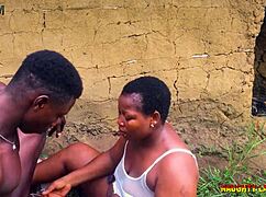 I fucked my BBW step sister Patricia in a local hut and they caught us! 😏