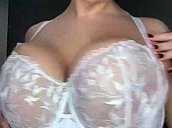 What kind of underwear would you fuck me in black or white big natural tits