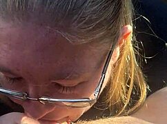 Break Time: BBW Amateur Gets Deepthroat And Swallows Cum