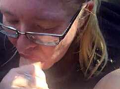 Break Time: BBW Amateur Gets Deepthroat And Swallows Cum