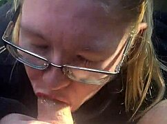 Break Time: BBW Amateur Gets Deepthroat And Swallows Cum