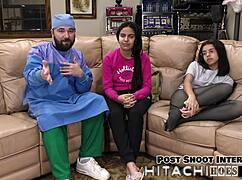 Pothead Alix Avery got second round of mandatory hitachi orgasms pov