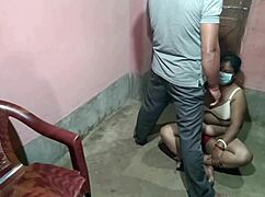 Step-mother tells step-son to give her a freehand 18+ massage