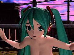 Is Hatsune Miku Fully Nude in Solitary Envy?
