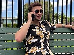 sara jay and apollo banks share a mature moment