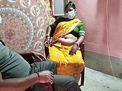 Step-mother tells step-son to give her a freehand 18+ massage