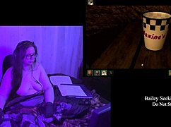 bbw brunette strips naked in secrets can end remaster part 4