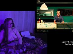 bbw brunette strips naked in secrets can end remaster part 4