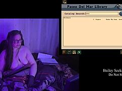 bbw brunette strips naked in secrets can end remaster part 4