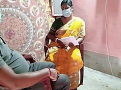 Step-mother tells step-son to give her a freehand 18+ massage