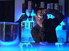 Passionate Anal Fuck in the Club: Wild Contrast