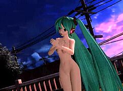 Is Hatsune Miku Fully Nude in Solitary Envy?