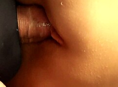 The lube makes her pussy so wet and fuckable