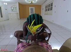 Busty Ebony Beauty Got Her Big Tits Bouncing While Riding My Cock!