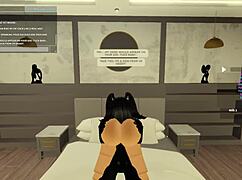 Slut Rides Monster Cock in Doggystyle Anal Fuck with Deepthroat and Cumshot