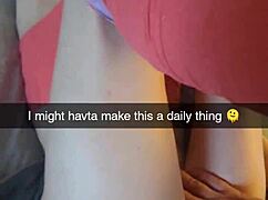 Snydende amatør yoga milf knepper fitness instruktør på Snapchat - cucked og creampied