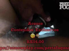 Safadinha Plays With Big Black Cock In Amateur Compilation