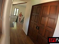 morgan rain lets stepdad fuck her tight pussy to avoid trouble