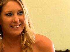 blonde milf alysha rylee starts with a deep blowjob before intense anal fucking and creampie in cowgirl riding