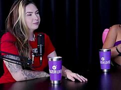 Karol Redxxx Demonstrates Blowjob and Shows Smooth Pussy Twerking with Tits