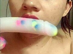 Beautiful Young Girl Teaches How To Suck Cock.