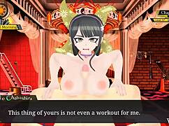 Tenko Chabashira's big tits get a degenerate titfuck from a monster cock in this sexy session