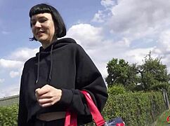 German scout fucks tall skinny French Delfine Dahlia 😏