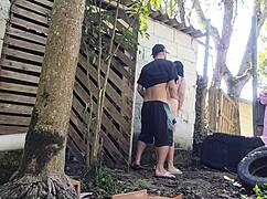 Husband Leaves Wife With Bricklayer For Quote