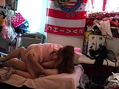 Lingerie worn by mommy