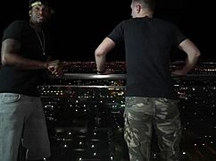 mini stallion experiences the warmth of rome major in an intimate encounter