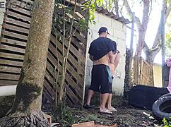 Husband Leaves Wife With Bricklayer For Quote