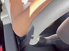 no tr�nsito pelada