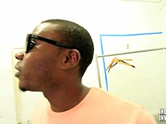 Big booty target employee sucks customers dick in stock room, amazing reality porn