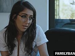 School step sisters develop a crush on each other