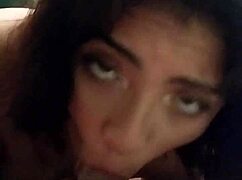 My hot neighbor gives amazing blowjob in casual encounter