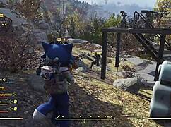 Watch Crazycat fuck 8 virgins in Fallout 76!