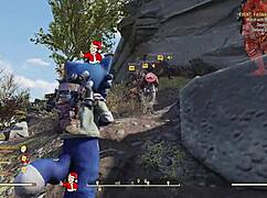 Watch Crazycat fuck 8 virgins in Fallout 76!