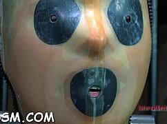 Punishing playgirl with drawings