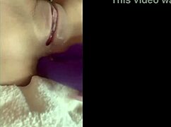 A Hot Mexican Babe Inserts Dildo In Her Ass