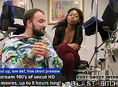 minnie rose takes cum blast after blowjob