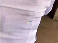 'Amor, you make me so happy,' Cristiana says as boyfriend fucks her in uniform