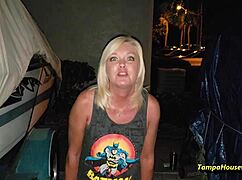 Blonde Milf Becomes Pee Queen In Public Golden Shower